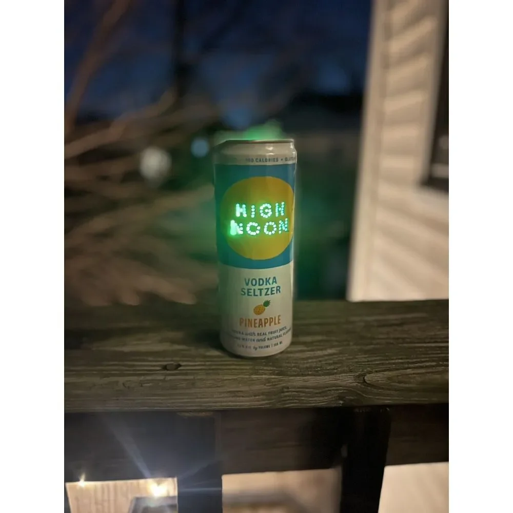 High Noon Seltzer Collective‎ Lamp Can Green Lights